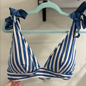 J. Crew bikini top size XL